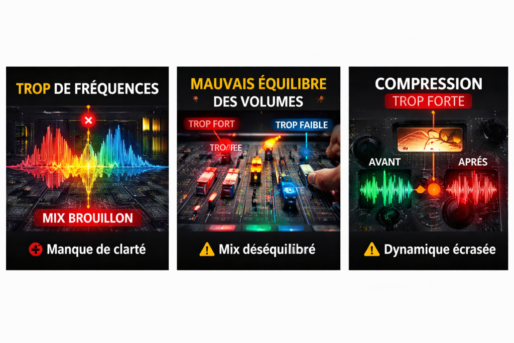 pourquoi mon mix sonne mal